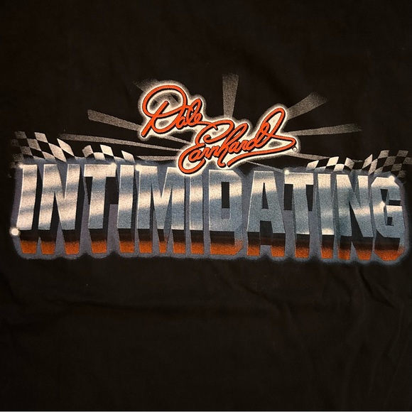 Vintage Y2K Dale Earnhardt Intimidator Nascar T-Shirt - Picture 3 of 5